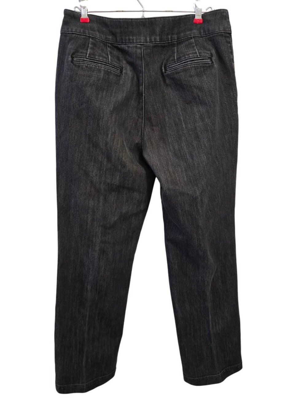 Chicos Platinum Dark Wash Straight-Leg Women's Jeans Size 1.5 Regular Cotton - Picture 3 of 7